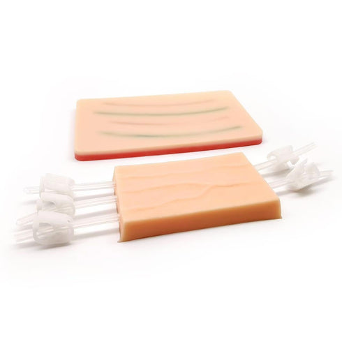 ARCHYSAMOS 4 Venipuncture IV PadInjection PadSilicone IV Practice Pad with Veins Imbedded-Phlebotomy Practice-Blood