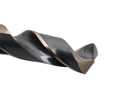 Accusize Industrial Tools 5/8'' ANSI M35 H.S.S. + 5% Cobalt S and D Drill - 1/2'' Shank, 135 Degree Split Point