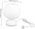 Dimmable Rechargeable Touch Bedside Lamp with Glass and Wood for Bedroom Nightstand Adjustable Brightness Color