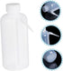 Rinse Bottle 2pcs Side Wash Bottle with Wide Mouth and Dropper Dispensing for Laboratory, Plastic S Bottle for Overall