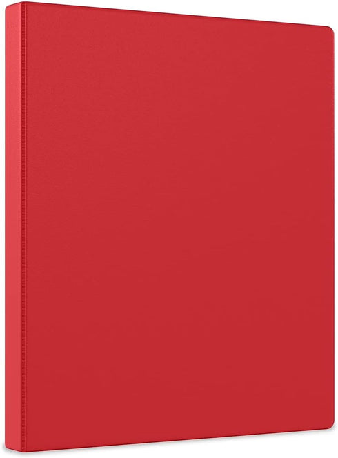 SIMPLY Staples Economy 0.5-Inch Round Ring Non-View Binder, Holds Up to 100 Sheets,