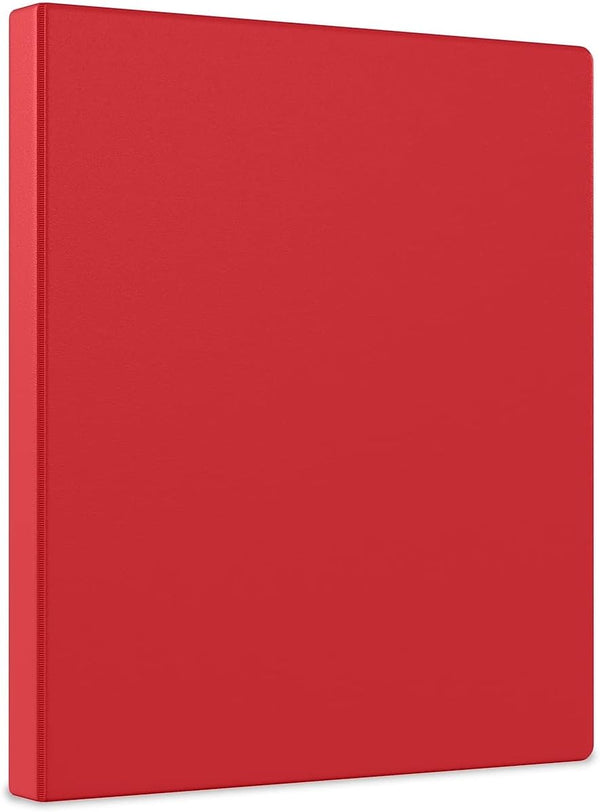 SIMPLY Staples Economy 0.5-Inch Round Ring Non-View Binder, Holds Up to 100 Sheets,