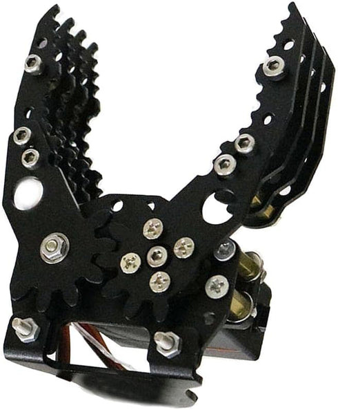 Xiaojikuaipao G6 86mm DIY Metal Robotic Robot Gripper Kit - Aluminum Alloy - Easy Installation - Maximum Opening Angle