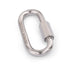 SHONAN 2.3 Inch Stainless Steel Chain Quick Links, 5 Pack Locking Carabiners and Chain Hooks, 650 Lbs Capacity