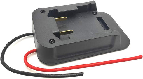 Battery Adapter for DEWALT 18V/20V MAX & Milwaukee M18 Lithium Battery Power Mount Connector Dock