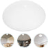 10.62In Bulb SOLUSTRE Round Ceiling Light Cover Plastic Lamp Shade Replacement with Hole for Soft Light Diffusion