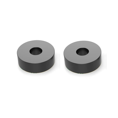 Isolate It Sorbothane Vibration Isolation Washer 70 Duro, 0.5" ID - 1.5" OD - 0.5" Thick, 4 Pack