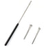 E-outstanding Reusable Inoculating Loop Kit - Laboratory Research Teaching Tools (5pcs 3mm + 5pcs 4mm Inoculating Rings)