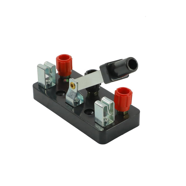 3Pcs Single Pole Knife Switch, Educational Single Pole Double Throw Switch for Physics Laboratory Equipment