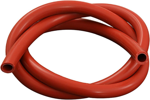 AXYGENYU 1pc Flexible Food Grade Silicone Tubing - 5m (16.4ft) Red Gas Hose