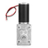 FTVOGUE 24V 10rpm Worm Gear Motor, Speed Reduce Electric Motor for DIY Robot Rotating Table