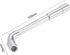 uxcell 6mm Metric L Shaped Angled Hex Socket Wrench - Chrome Plated, Cr-V