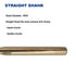 19/64-Inch Cobalt Steel M35 Left Hand Drill Bit, Pack of 3 for Removing Damaged Bolts and Screws