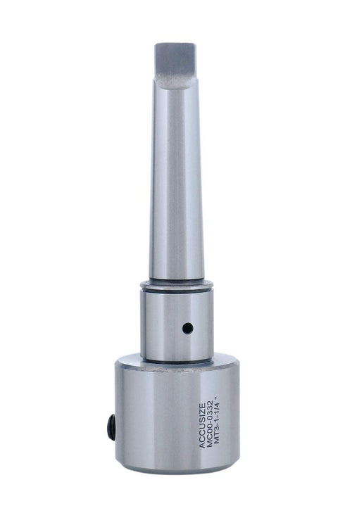 Accusize Industrial Tools Annular Cutter Arbor, Mt3 to 1-1/4'' Weldon Shank for Drill-Use