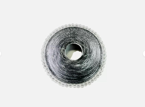 Generic 4 0.4 1" 7 x Wall Sconce Painted BOBECHE with Beaded Edge, Hole and Silver Connector Pin, Black