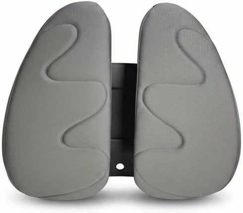 StowNest Ergonomic Lumbar Support for Office Chair, Double-Wing Design Back Support for Computer