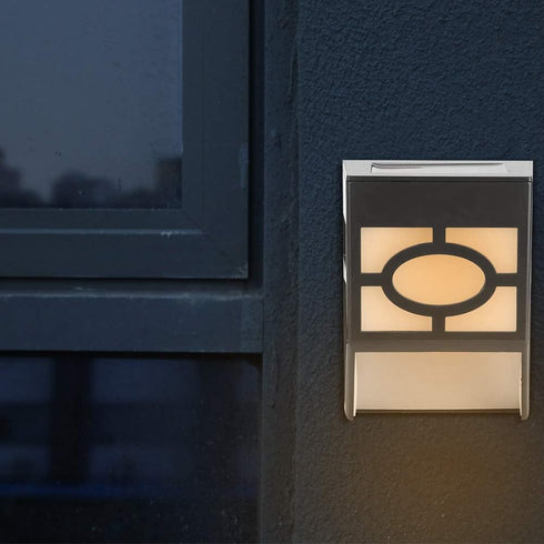 Gavigain Solar Lights Outdoor Waterproof, Outdoor Lamp Solar Wall Sconces Lights Outdoor Wall Light Outdoor Rainproof