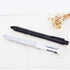 DUNBONG 4 In 1 Multi Color Pen, White, Black, Blue, Red, Green, Metal Gel Ballpoint Pen, 1 Count