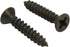 Bolt Dropper 6 X 3/4'' Black Oxide Coated Stainless Steel Flat Head Phillips Wood Screws (100 Pack)