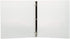JAM PAPER Plastic 1 inch Clear Binder, 3 Ring - Sold Individually