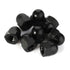 M8-1.25 Acorn Nuts, Nylon Hex Cap Nut Inner Threaded Protection Cover, Black, Quantity 25