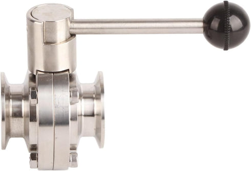 19mm 0.75in) Valve, Wide Application Stainless Steel Valve Quick Connecting for Dairy (OD /