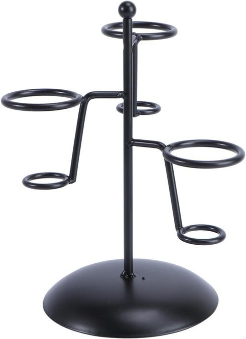 MAGICLULU Ice Cream Holder Stand Smooth Surface Iron Art Cone Holder Ice