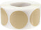 Beige Color Coding Labels, 1 Inch Round Circle Dots, 500 Total Adhesive Stickers for Organizing Inventory On A Roll