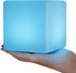 FUYO 8 inch LED Light Cube with Remote Waterproof Light Up Cube Chair,