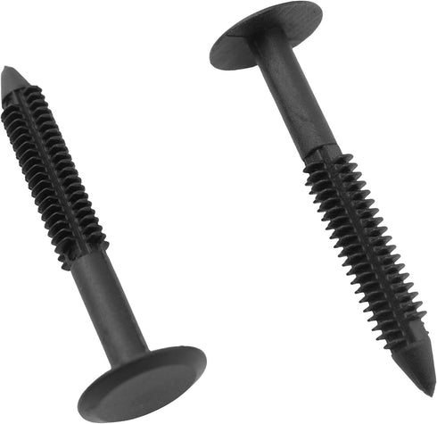 TAODAN 50PCS 2 in/5.08 cm Nylon Rivet Press-on Blind Rivet Vinyl Shutter Fastener Window Panel Window Panel Nail