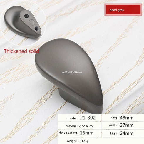 Generic Drawer Pulls Dresser Knob Cupboard Handle Irregular Bedside Cabinet Pulls - (Color: Bristles)