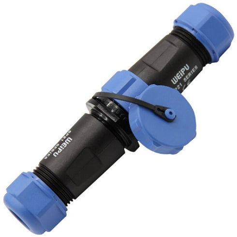 WEIPU SP21 3Pin Industrial Electrical Circular Connector, SP2110 IP68 Threaded Coupling Connectors