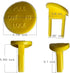 Yellow Safety Switch Key, Compatible with Craftsman Radial Arm Jointer Band Drill, 2pcs-pack