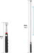 Rechabite 4 Pieces 20LBs Telescoping Magnetic Pickup Tool, with Pen Clip Design, Magnet Stick Rod Extendable 7" to 30.5" for Men, Birthday, Father's Day, Christmas Gift by Rechabite