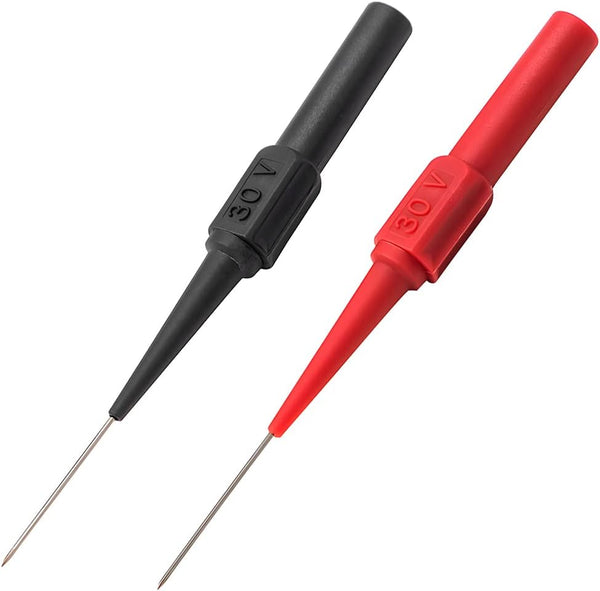 2PCS Insulation Wire Piercing Probes, Non-Destructive Pin, Bendable Needle for Automotive Diagnostic Test Repair Tools