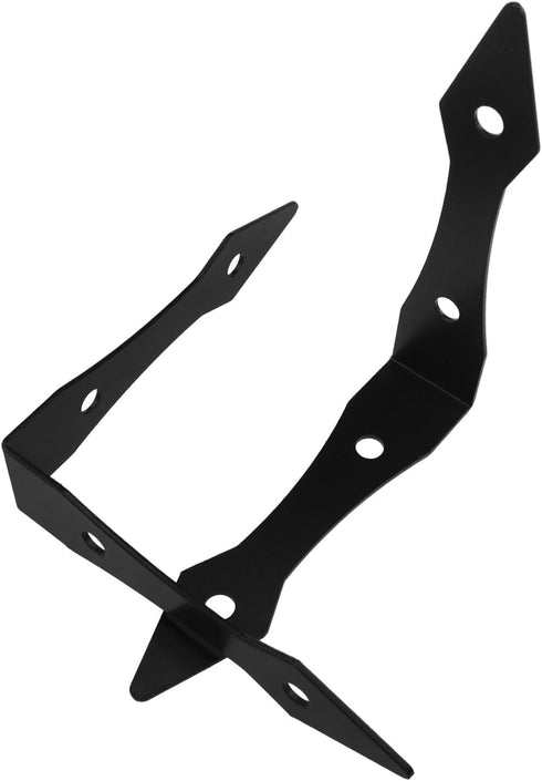 FINBe 90-Degree 4pcs (100x100x22mm) L Shaped Corner Furniture Accessory connectors Corner Brackets Matte Installation