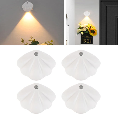 niccryle Motion Sensor Night Light Rechargeable Battery Light Indoor, 3 Light Modes, Long
