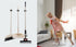 JAMEND CLXP 9PCS Broom and Mop Holder, Heavy Duty Garden Tool Organizer Rack Rake and Shovel Handle, Stainless Steel