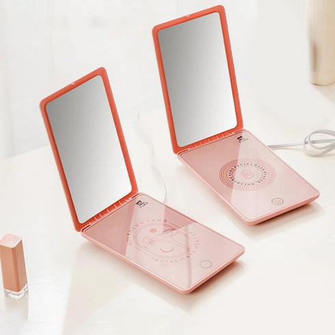 LIFKOME Facial Mask Heater with Mirror - Travel-Friendly