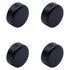 HAJXZH 4 M10 PCS Lamp Shade Harp Bracket Top Cap Black Thread Lamp Finial Cap Knob for Table Lamps and Floor Lamps