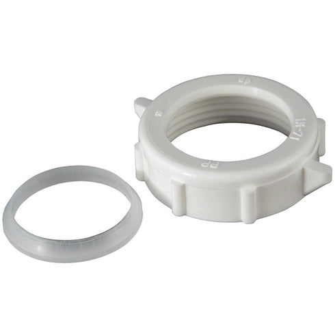 Plumb Pak PP956 Wing Nut Slip Joint Washer, 1 1/4-inch, White