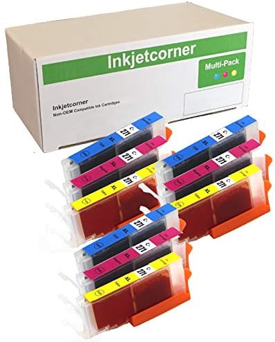 Inkjetcorner Compatible Ink Cartridges for CLI-271XL, 9-Pack (3 Cyan, 3 Magenta, 3 Yellow)