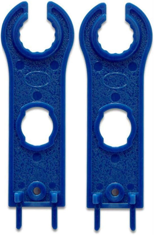 2Pcs Blue Home Improvement Tools, Solar Panel MC4 Connector Spanner Wrench Quick Connect Disconnect Tool