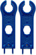 2Pcs Blue Home Improvement Tools, Solar Panel MC4 Connector Spanner Wrench Quick Connect Disconnect Tool