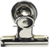 Charles Leonard Spring Clips, 2 Inch, Magnetic with Hanging Hole, Silver, 12-Pack (68520)