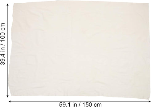 59.05X39.37X0.03In TEHAUX Pre-Cut Lamp Shade Material Linen Fabric Light Cover Diy for Floor Lamp Home Decoration