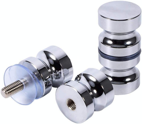 ZKSM 2 Set Shower Screen Handle Knob with Solid Stainless Steel for Bathroom Door Replacement