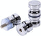 ZKSM 2 Set Shower Screen Handle Knob with Solid Stainless Steel for Bathroom Door Replacement