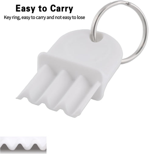 10 Pack Commercial Paper Towel Dispenser Key, Toilet Paper Dispenser Key for Universal Waffle San Jamar Georgia Pacific