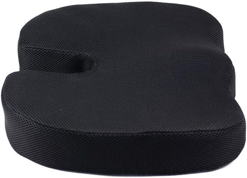 Tailbone, Seat Cushion Orthopedic Memory Foam Non-Slip Coccyx Pillow for Prostate, Sciatica & Lower Back Pain Relief